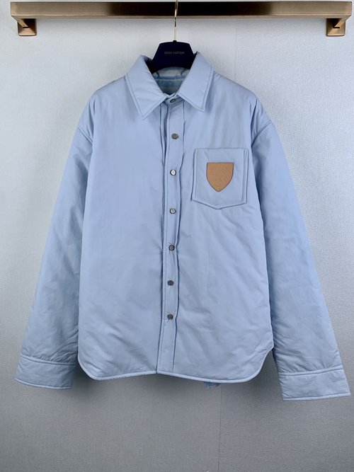 Louis Vuitton Double-Sided Padded Long-Sleeved Jacket Shirt
