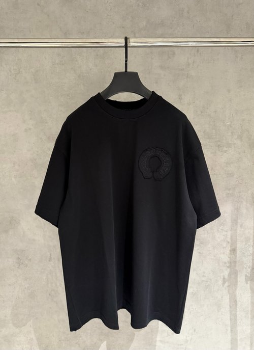 Chrome Hearts Patchwork & Embroidery Short Sleeve T-Shirt
