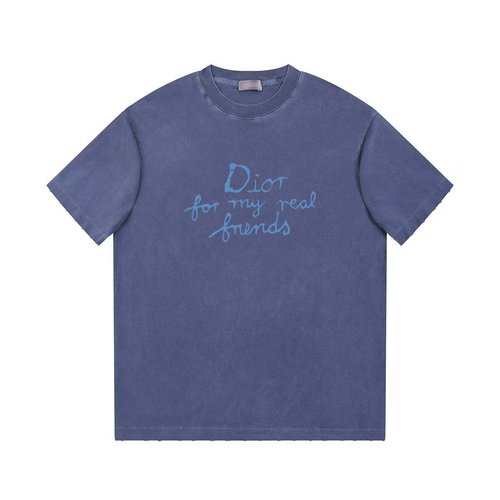 Dior High-quality Printed Short Sleeve with Logo