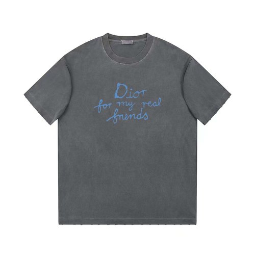 Dior High-quality Printed Short Sleeve with Logo