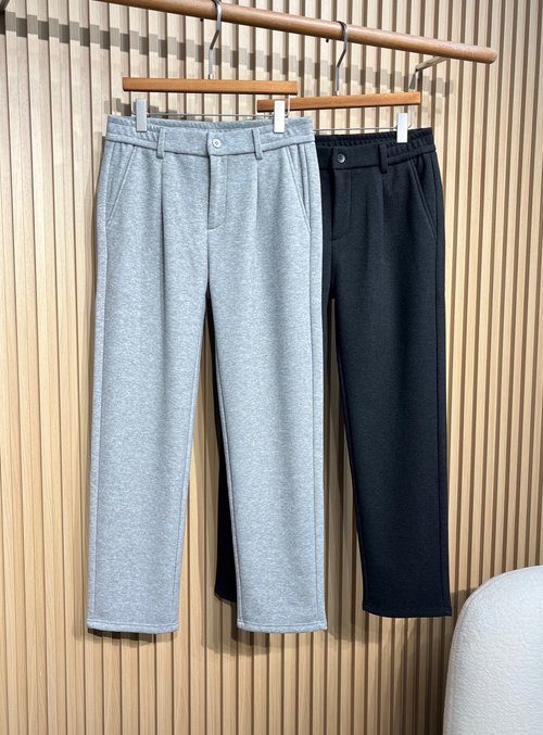 Loro Piana Blended Wool Tapered Straight-Leg Pants