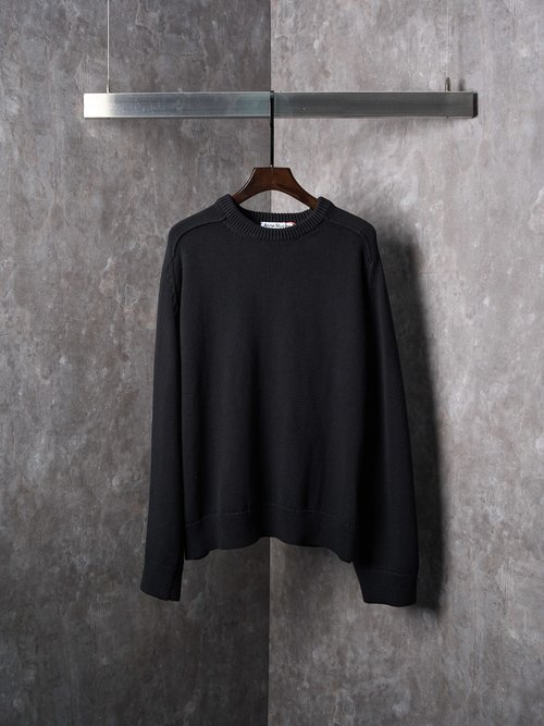 Dior Soft Wool Long-Sleeve Sweater with Logo