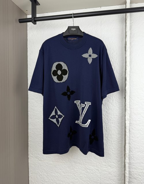 Louis Vuitton Ski Series Monogram Knitted Short Sleeve
