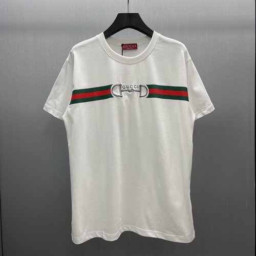 Gucci Printed Fine Terry Knit Cotton T-shirt
