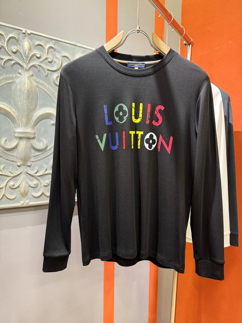 Louis Vuitton Classic Logo Long-sleeved T-shirt, Soft and Breathable