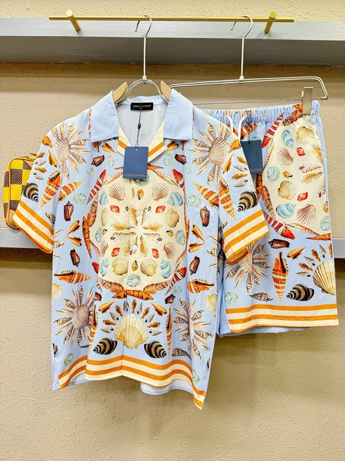 Louis Vuitton Upgraded Silk Pajama Set for All