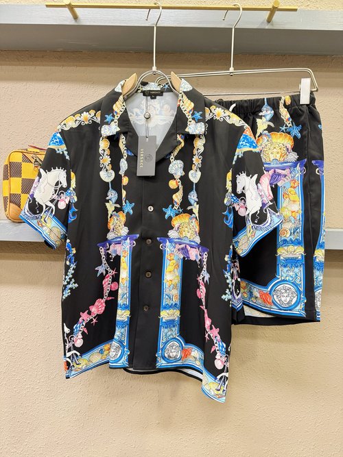 Versace Upgraded Silk Pajama Set for All