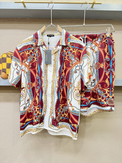 Versace Upgraded Silk Pajama Set for All Genders