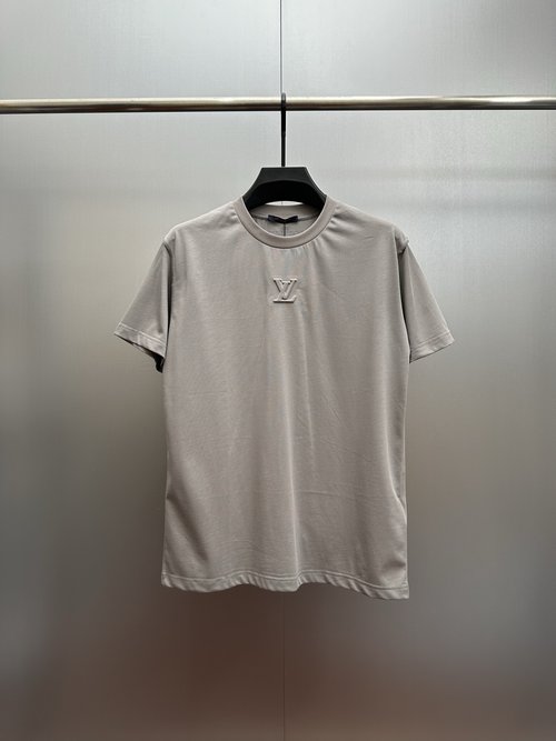 Louis Vuitton Soft Cotton T-shirt with Brand Elements