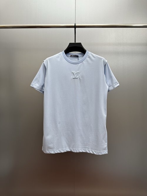 Louis Vuitton Soft Cotton T-shirt with Brand Elements