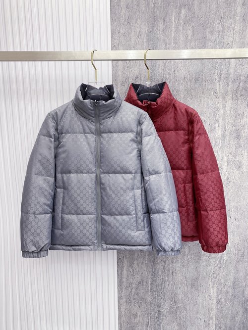 Gucci Stylish and Warm Detachable Sleeve Down Jacket