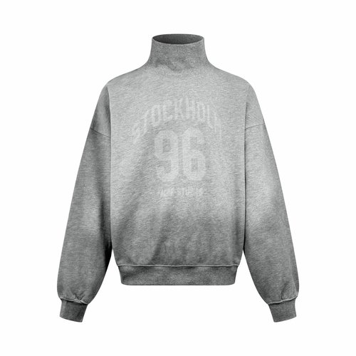 Dior Distressed Printed High-Neck Sweatshirt