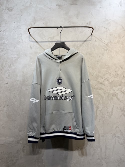 Balenciaga Balenciaga Football Series Oversized Fit Sporty Jacket