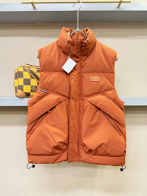 Brunello Cucinelli Stylish Down Vest for Comfort