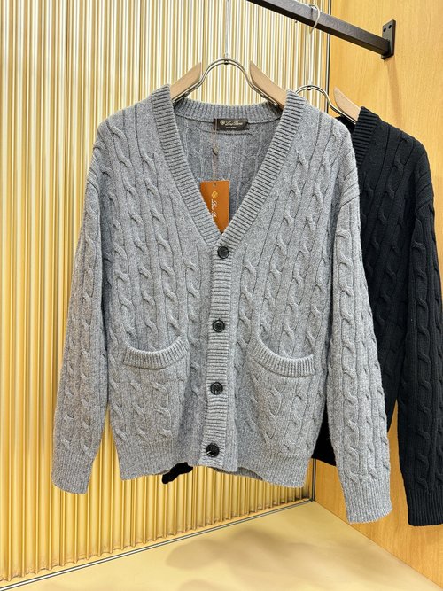 Loro Piana Soft and Breathable Merino Wool Cardigan