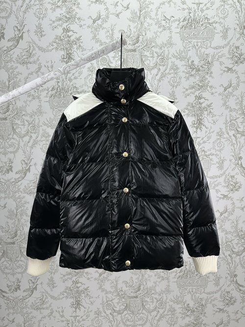 Chanel Single-breasted Hooded Ski Jacket