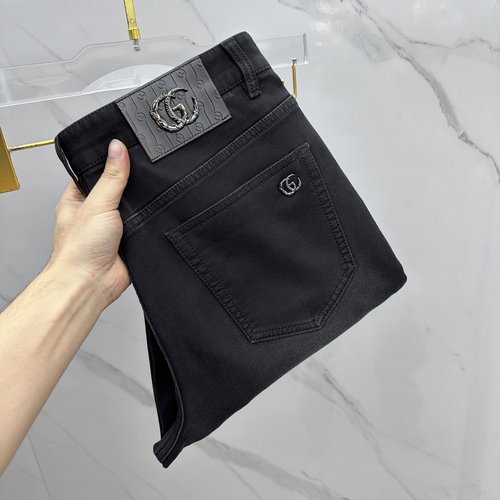 Gucci Premium Custom Jeans with Exquisite Details