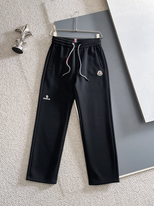 Moncler Thickened logo casual pants with great comfort