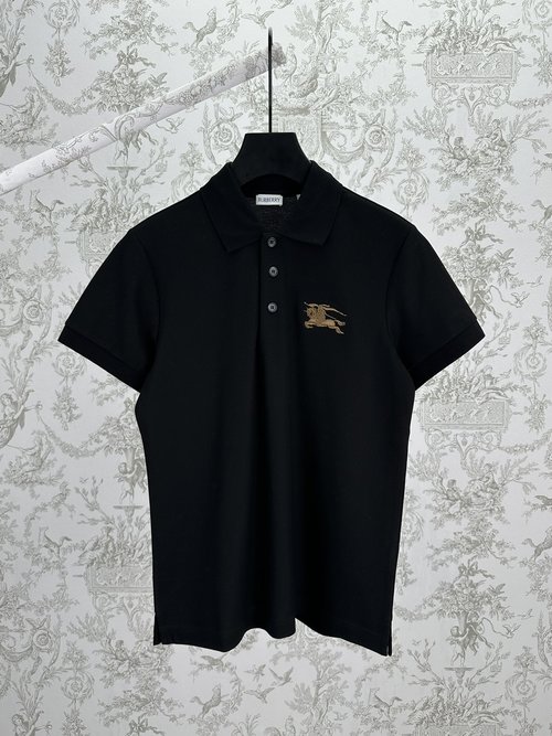 Loewe Metallic Horse Rider Logo Cotton Polo Shirt