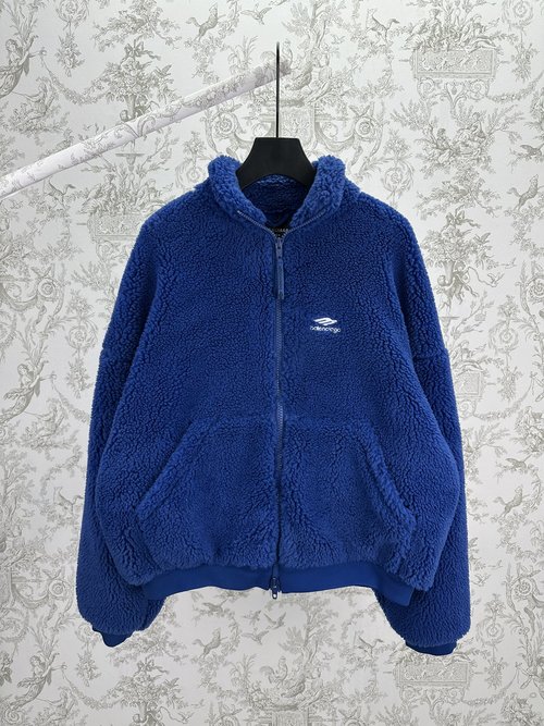 Balenciaga 3B Sports Icon Ski Zipper Jacket with Embroidery