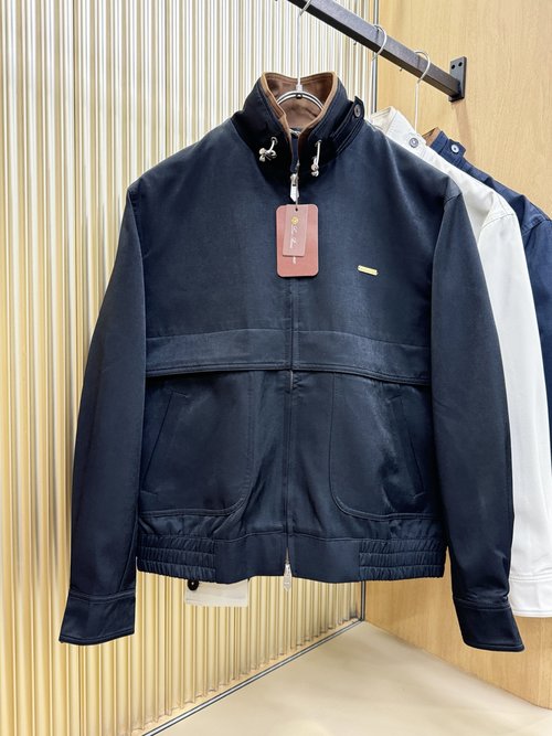 Loro Piana Custom Jacket with High - Quality Accessories