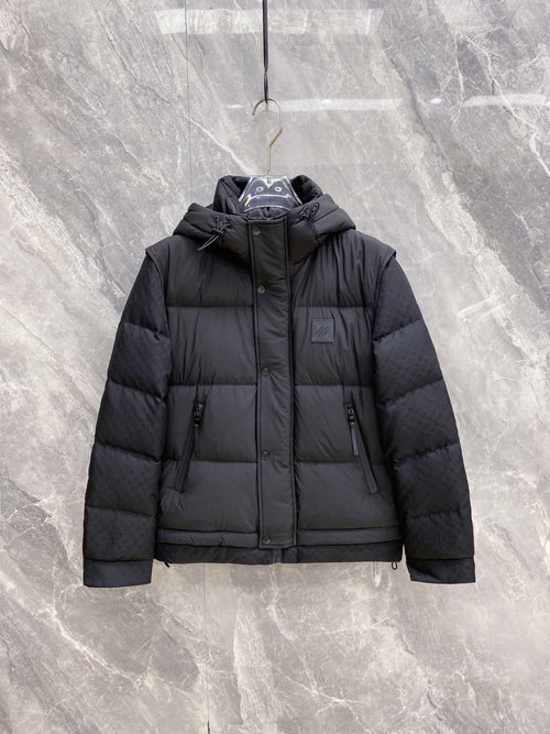 Louis Vuitton Exclusive Down Jacket Filled with Top-quality 95% White Duck Down
