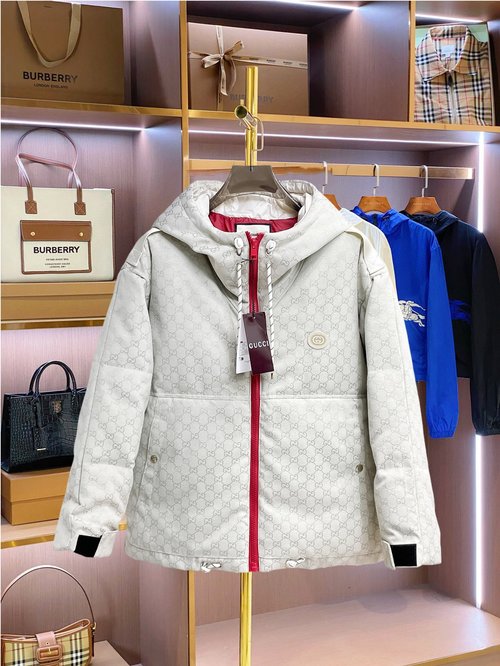 Gucci Premium 90-Down Jacket, Fully Labeled for All