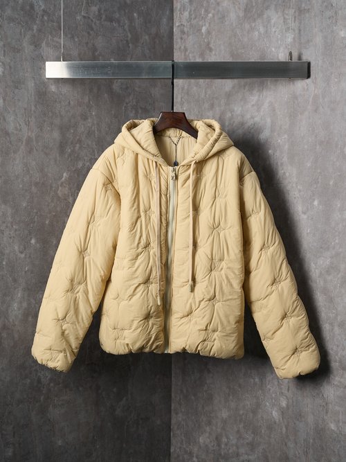 Louis Vuitton Embroidered Cotton Zip Hooded Jacket