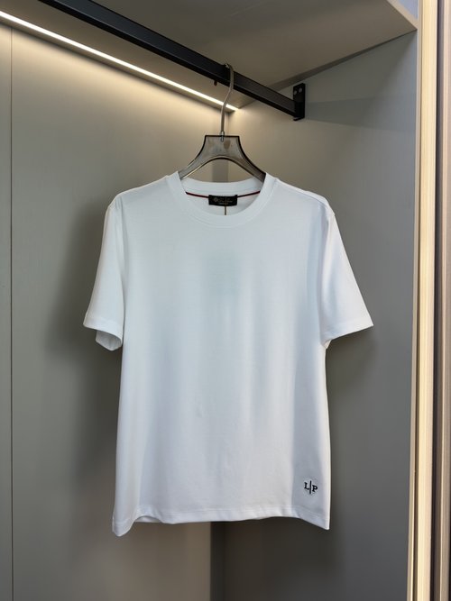 Loro Piana Soft Double-sided Cotton T-Shirt