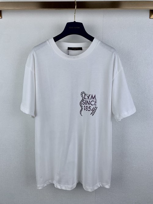 Louis Vuitton Short Sleeve T-Shirt with Snake Print