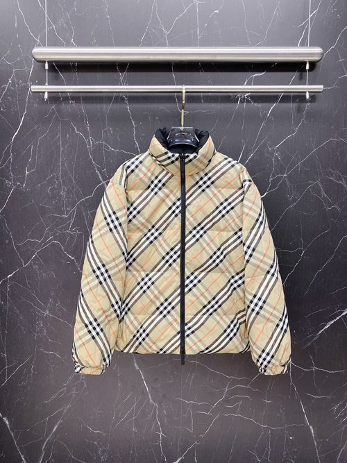 Burberry Double-sided Stand-up Collar Down Jacket