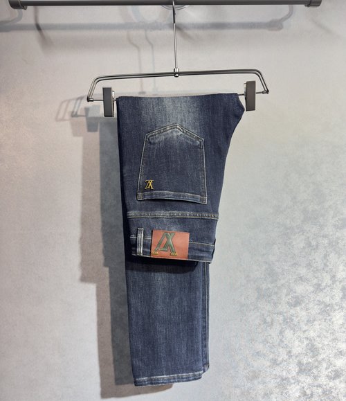 Louis Vuitton Luxury Denim Pants: Supreme Comfort, Classic Style