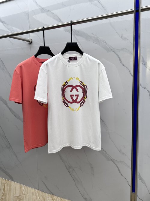 Gucci Double - G Printed Short - Sleeve Shirt