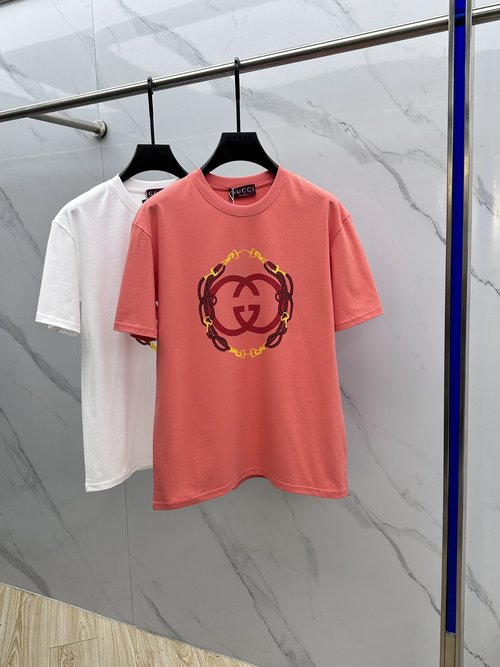 Gucci Double - G Printed Short - Sleeve Shirt