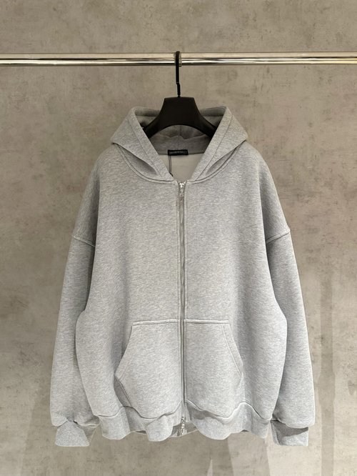 Chrome Hearts High-grade Zip-up Hoodie with Shrink-resistant Fabric