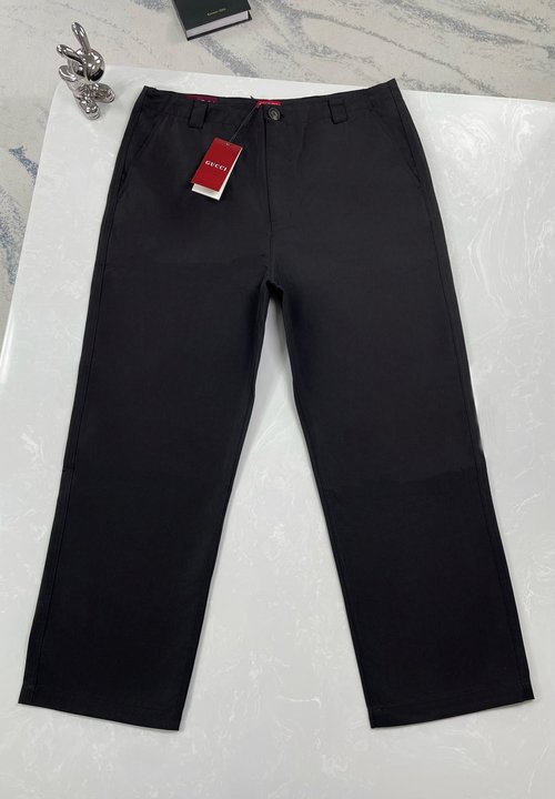 Gucci Classic Color Weaving Casual Trousers