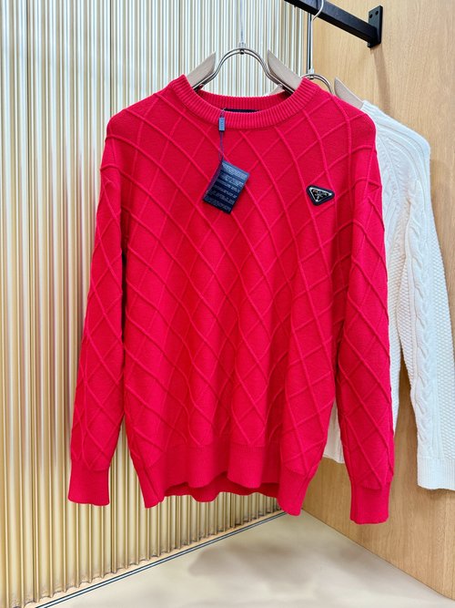 Prada Soft Knit Sweater for Festive Events