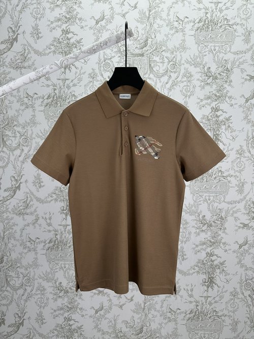 Loewe Embroidered Checked Cotton Polo Shirt