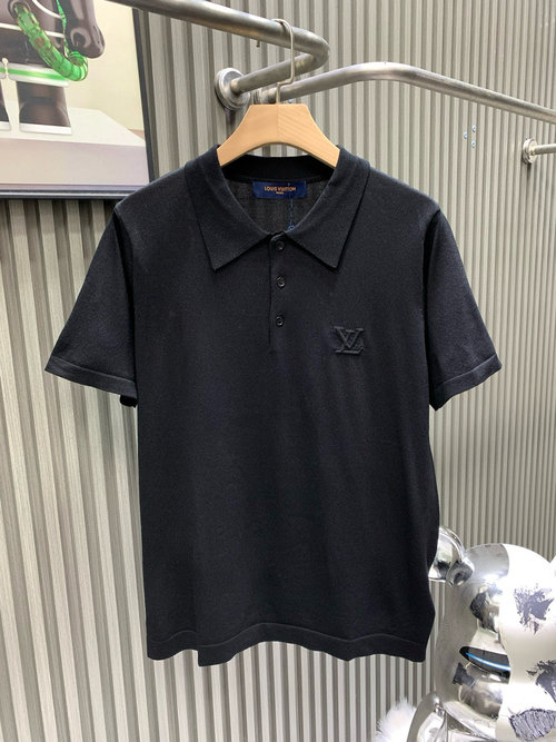 Louis Vuitton Polo Shirt with Embroidered Logo and 3D Craftsmanship