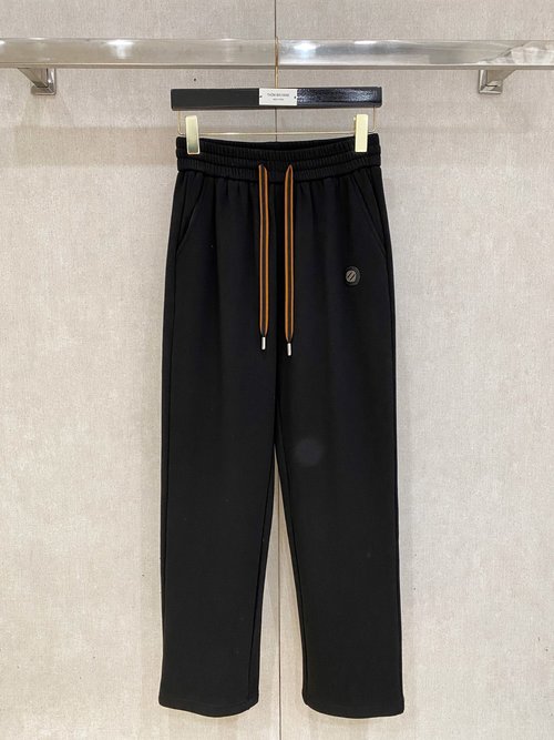 Zegna Warm and Stylish Straight Loose-fit Pants