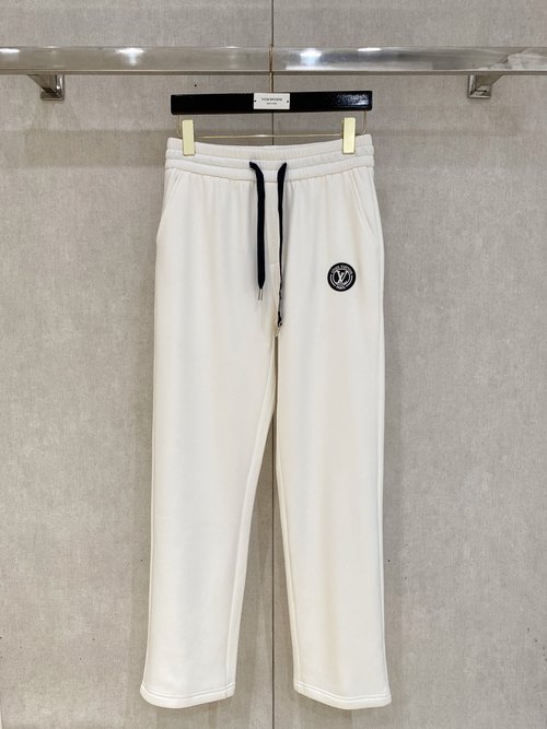 Louis Vuitton Warm and Stylish Straight-Leg Casual Pants