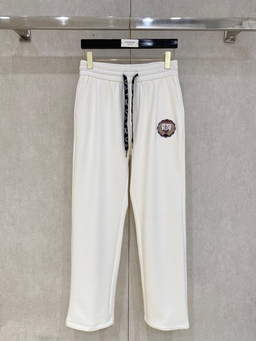 Louis Vuitton Warm and Stylish Straight-Leg Casual Pants