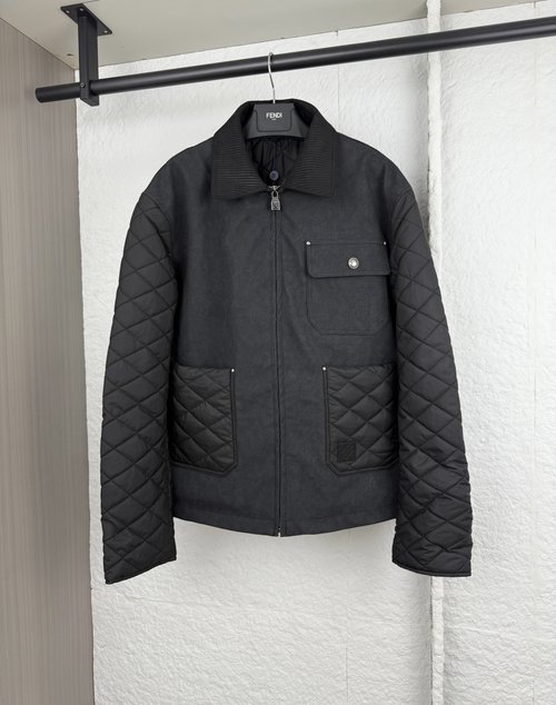 Louis Vuitton Checkered Patch Pocket Jacket