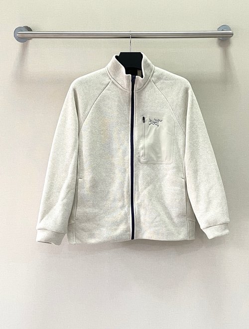 ArcTeryx Lightweight Fleece-lined Embroidered Collared Jacket