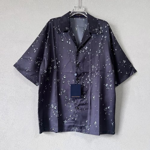 Louis Vuitton Waterdrop Suit Short Sleeve Shirt