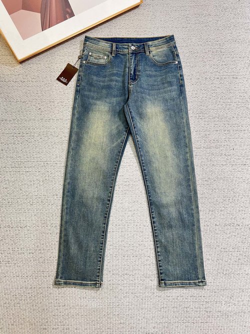 Louis Vuitton Authentic Japanese Denim Jeans with Premium Craftsmanship