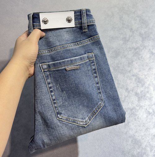 Chrome Hearts Comfortable and Stylish Jeans Made of Top-quality Material