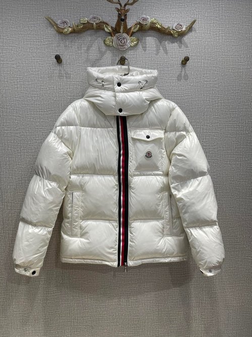 Moncler Premium Down Jacket with Premium Fabrics