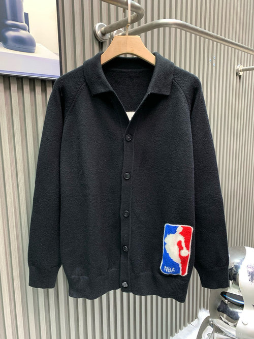Louis Vuitton NBA Embroidered Knit Jacket, Comfortable and Cute