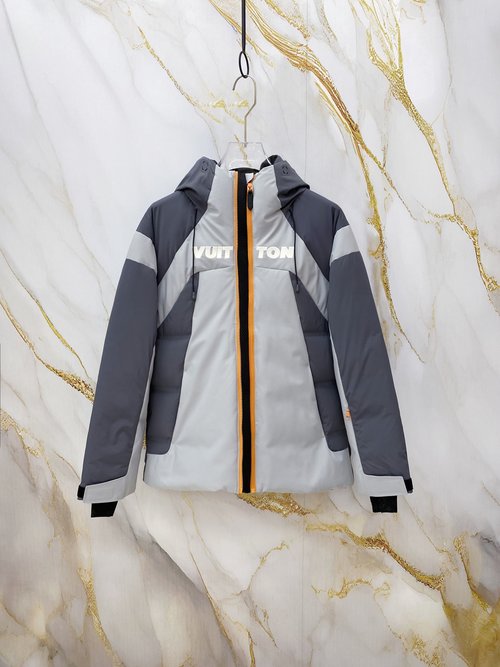 Louis Vuitton Waterproof and Warm Ski Zip-up Hooded Jacket